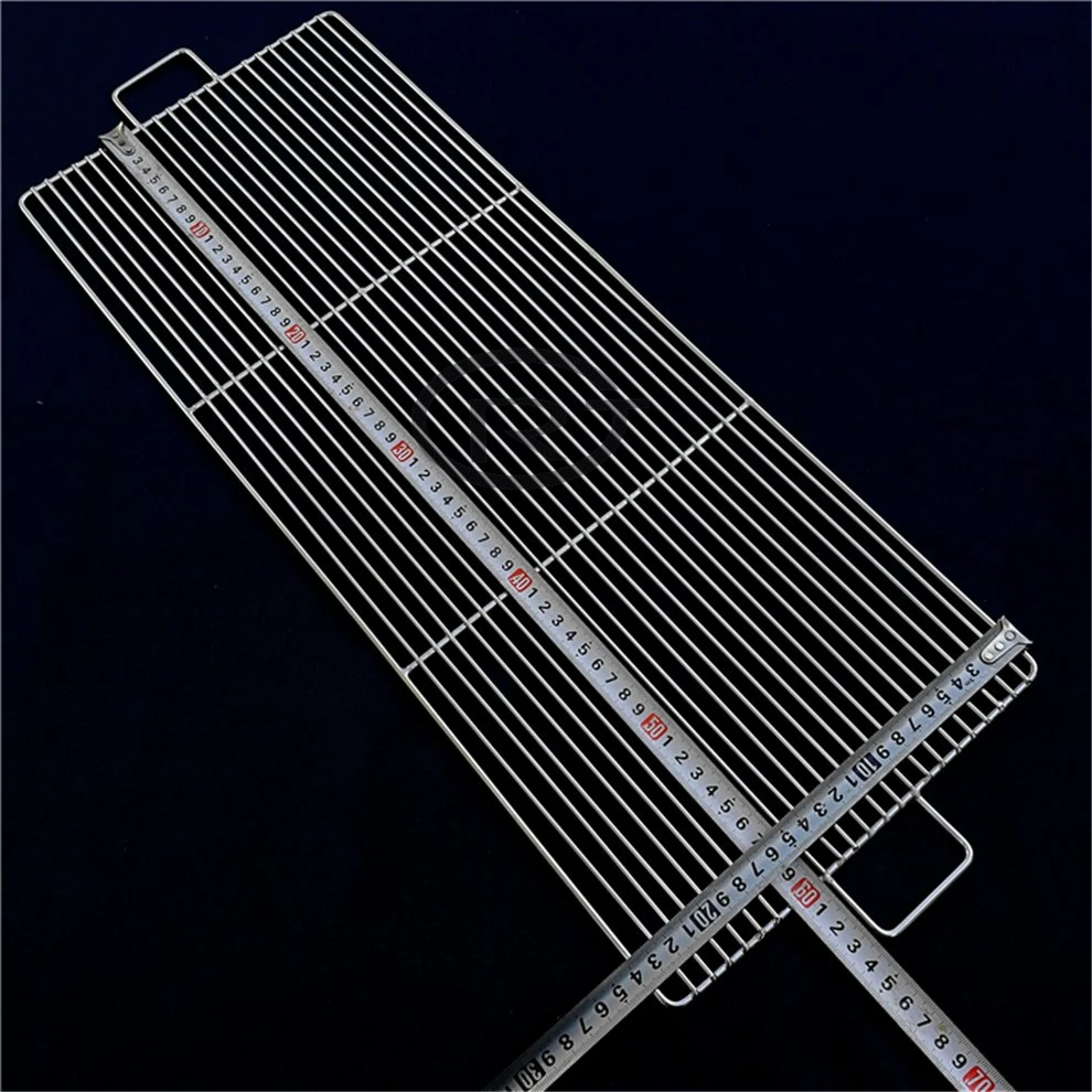 BBQ Net Tube Rolling Grilling Basket Stainless Steel Wire Mesh Cylinder Grill Basket