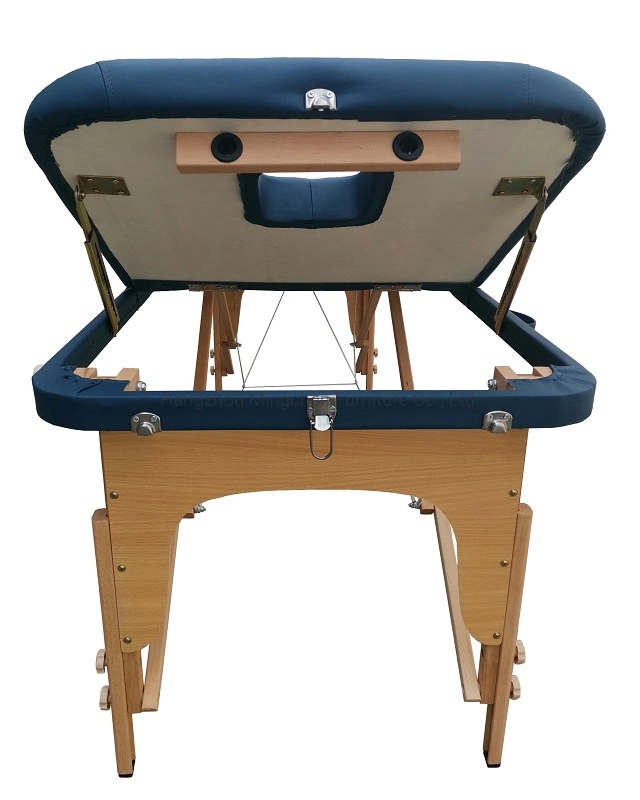 European Facial Care of Various Colors Folding Massage Table Beauty Salon