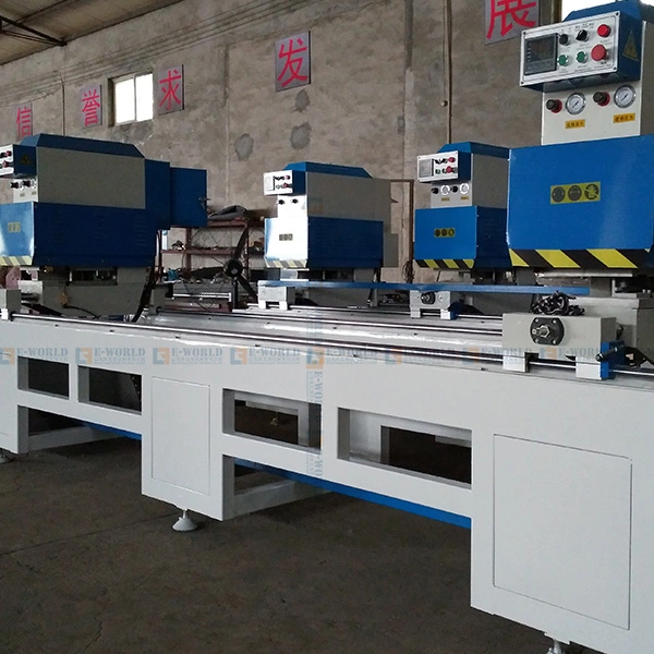 High quality/High cost performance  Steel Factory Price PVC UPVC Double Head Seamless Welding Machine Two Head Seamless Welding Machine PVC Window Seamless Welding Machine