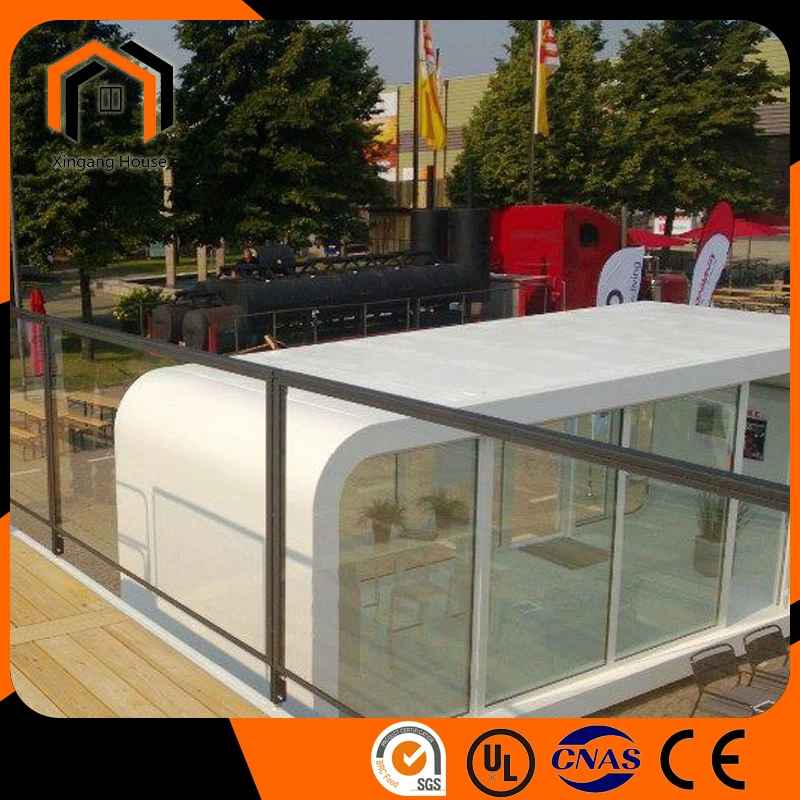 Customized Prefabricated Container Factory Price Portable Mobile House Modular Prefab House Office Pod Apple Cabin