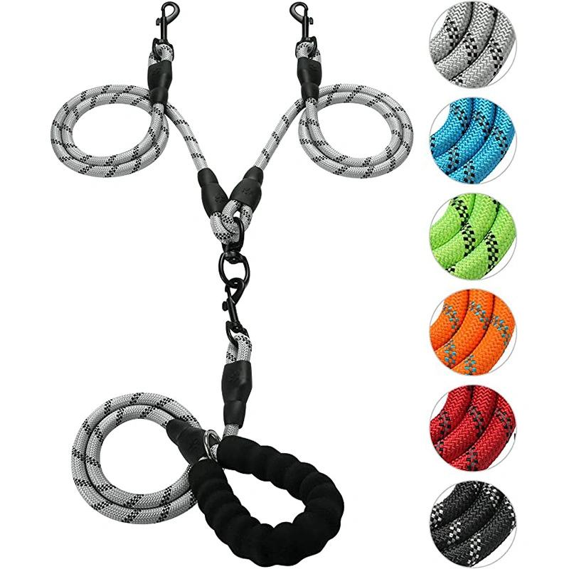 Nylon Weave Tactical Dog Training Elastic Refective Pet Product Accessories