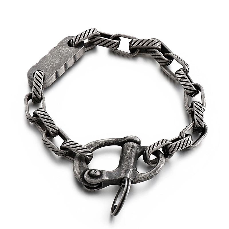 Fashion Stainless Steel Men's Chunky Bracelets
