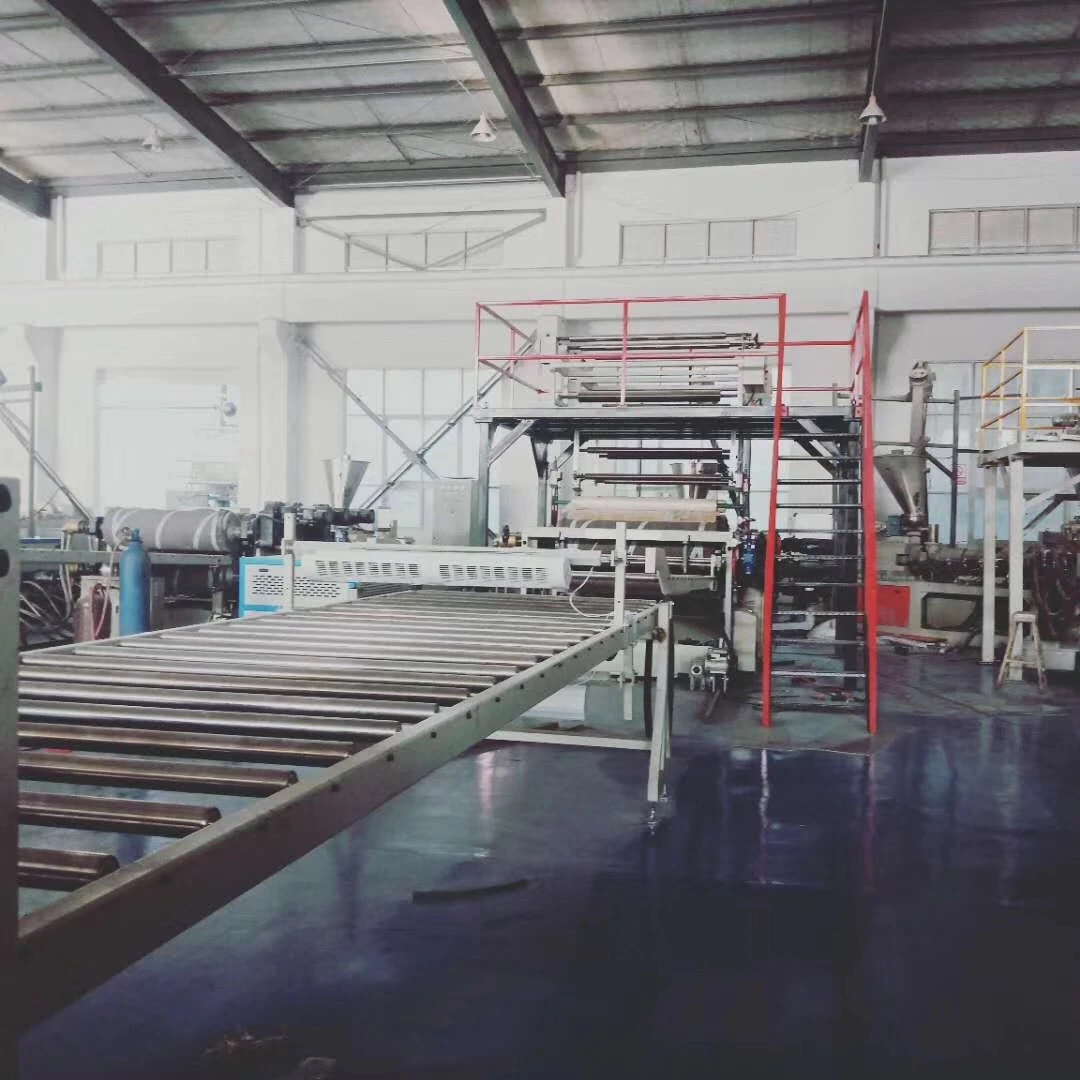 Plastic PVC / HDPE / PP Sheet / Board Making Machine / Production Line