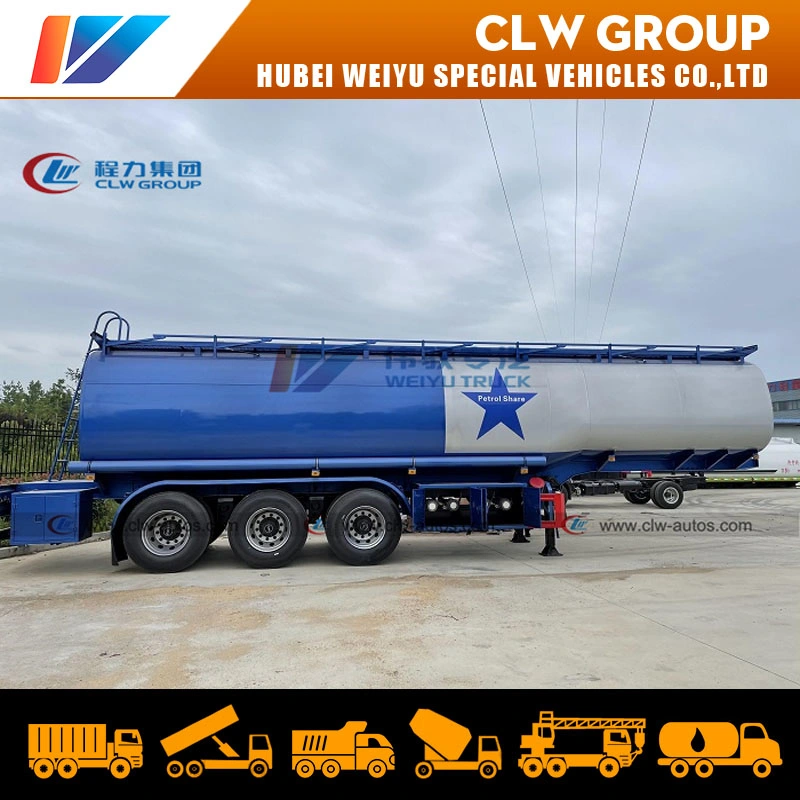 China Factory Total Oilibya Standard Tanker Semi Trailer/ Transport Oil Diesel Petro Fuel Tank Truck Trailer