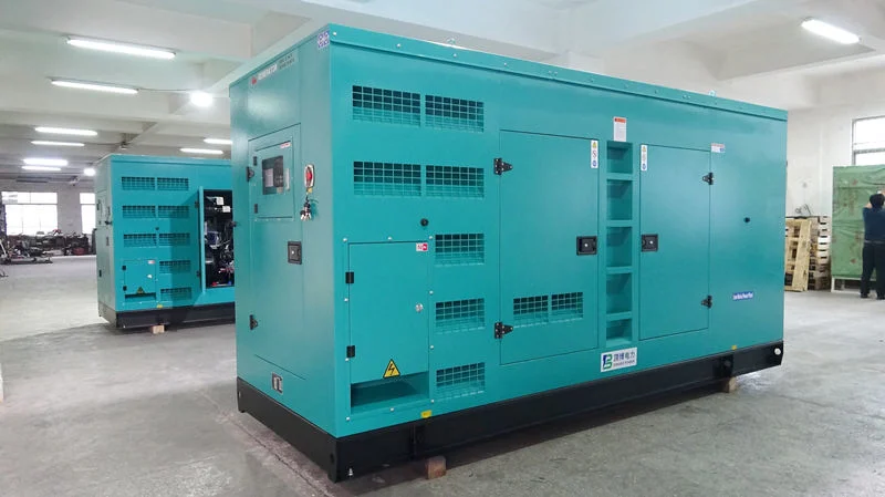 Auto Start Diesel Generator Shangchai Engine Standby Soundproof Genset 220kw 50Hz