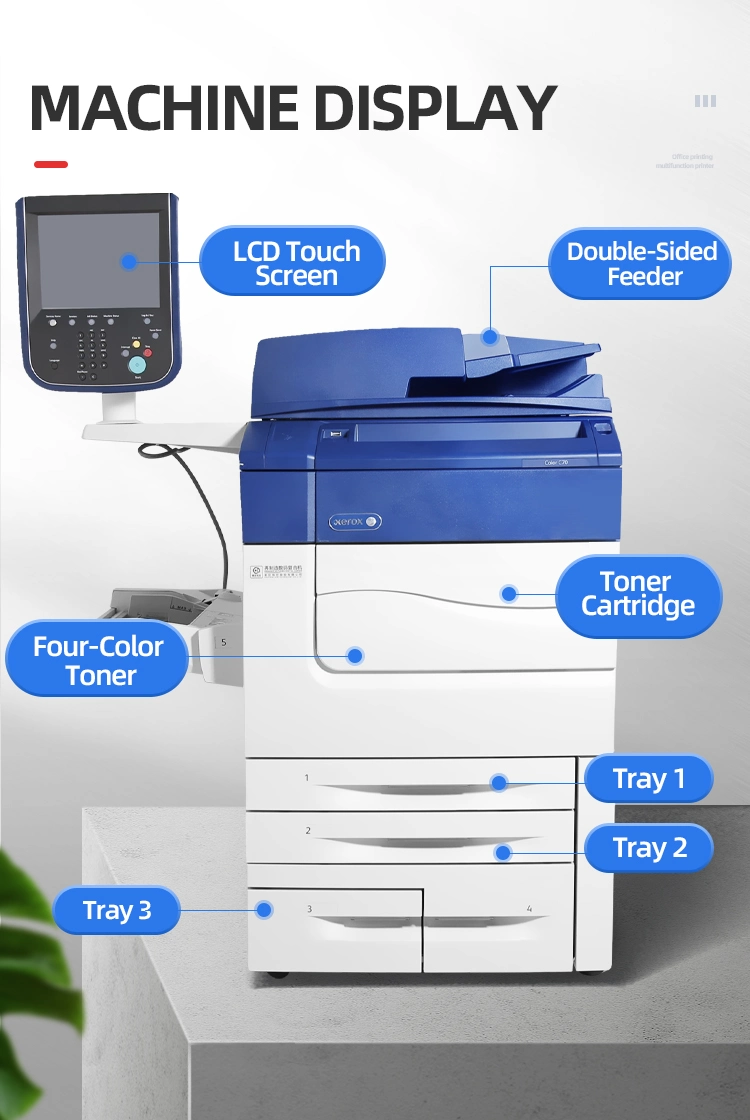 Rénovées utilisé copieurs laser couleur utilisée pour l'imprimante A3 XR C70 C60 C570 tout-en-un A4 de l'imprimante de bureau