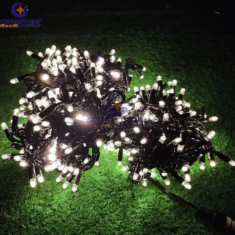 Cordão LED em borracha luz de Natal leve à prova de água no exterior