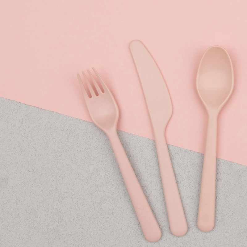 Fork Knife Spoon Set Non Disposable Eco-Friendly Biodegradable Cutlery Set