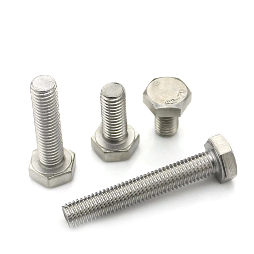 Stainless Steel DIN933 DIN931 Hex Bolt Nut and Washer
