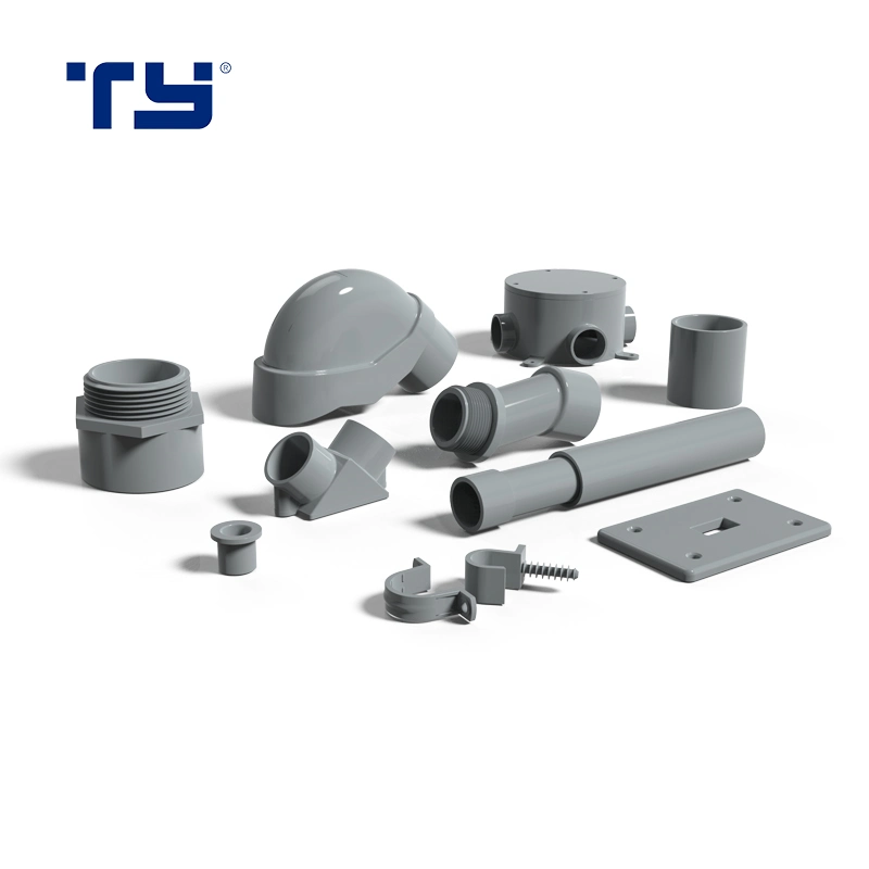 Adaptador de terminal de rosca macho PVC-U (CONECTOR HEMBRA X MPT) Para aislante eléctrico Conduitsystem (NEMA)