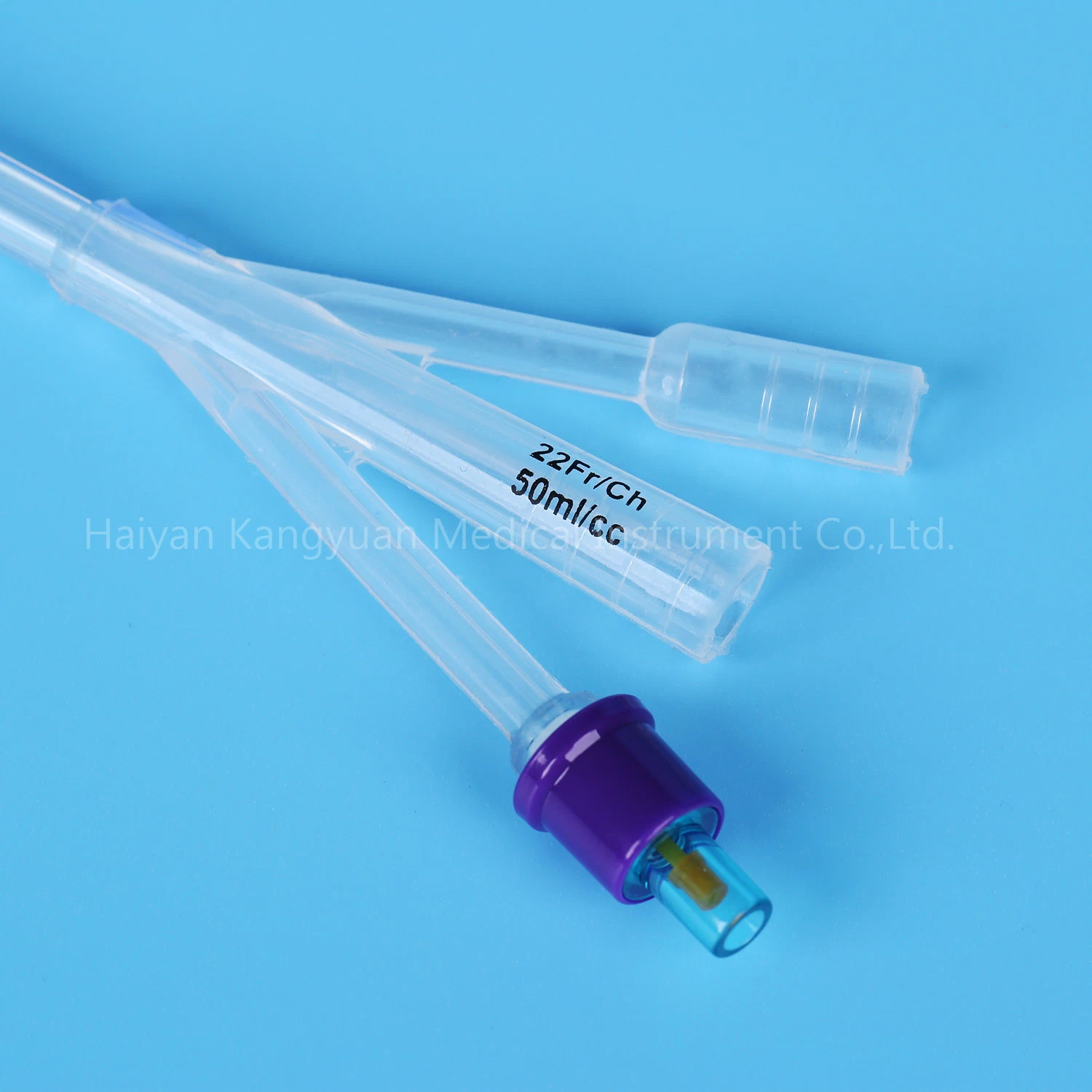 Disposable 3 Way Silicone Foley Catheter Standard Wholesale/Supplier