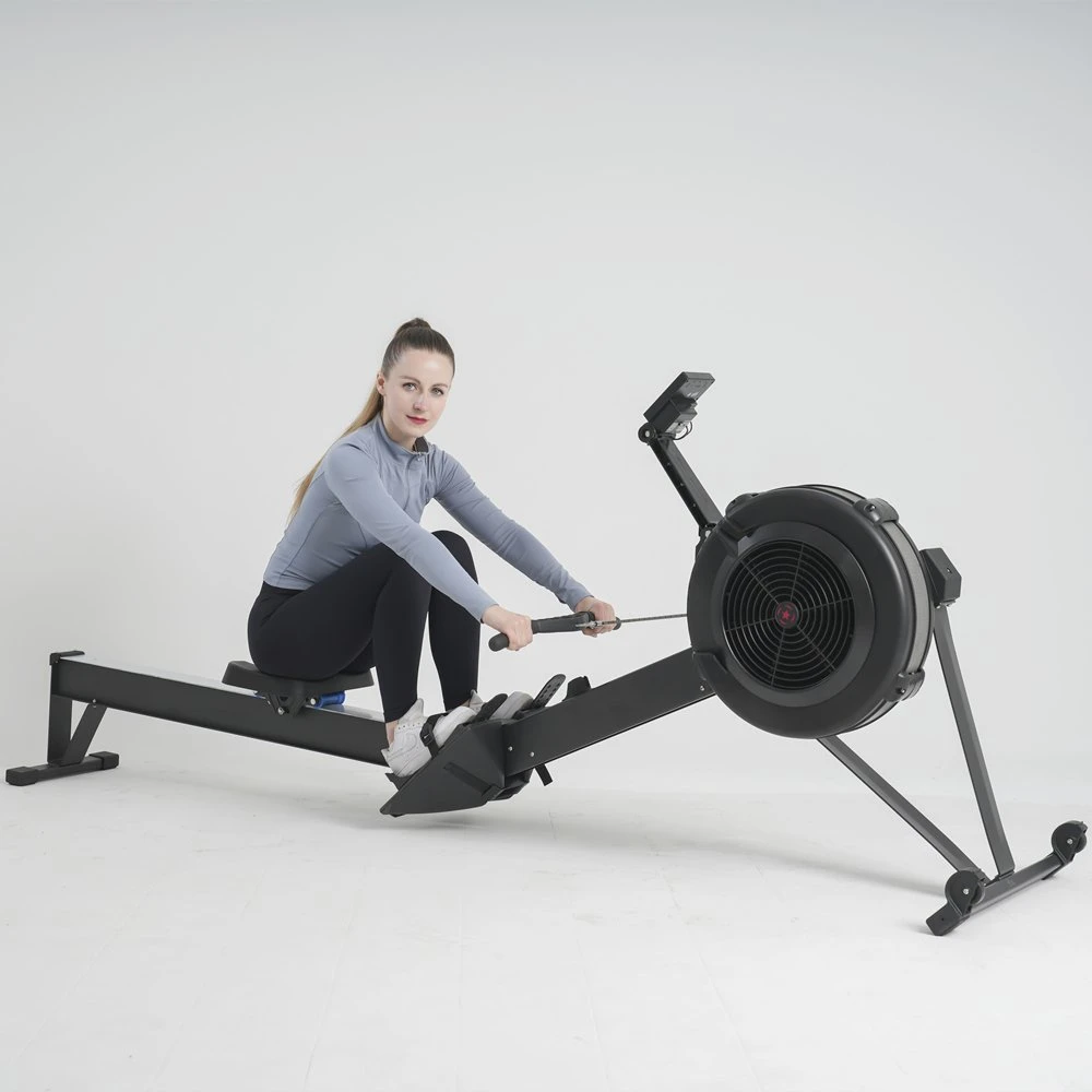 Seated Portable Gym Air Rowing Machine Fitness Exercise Equipment