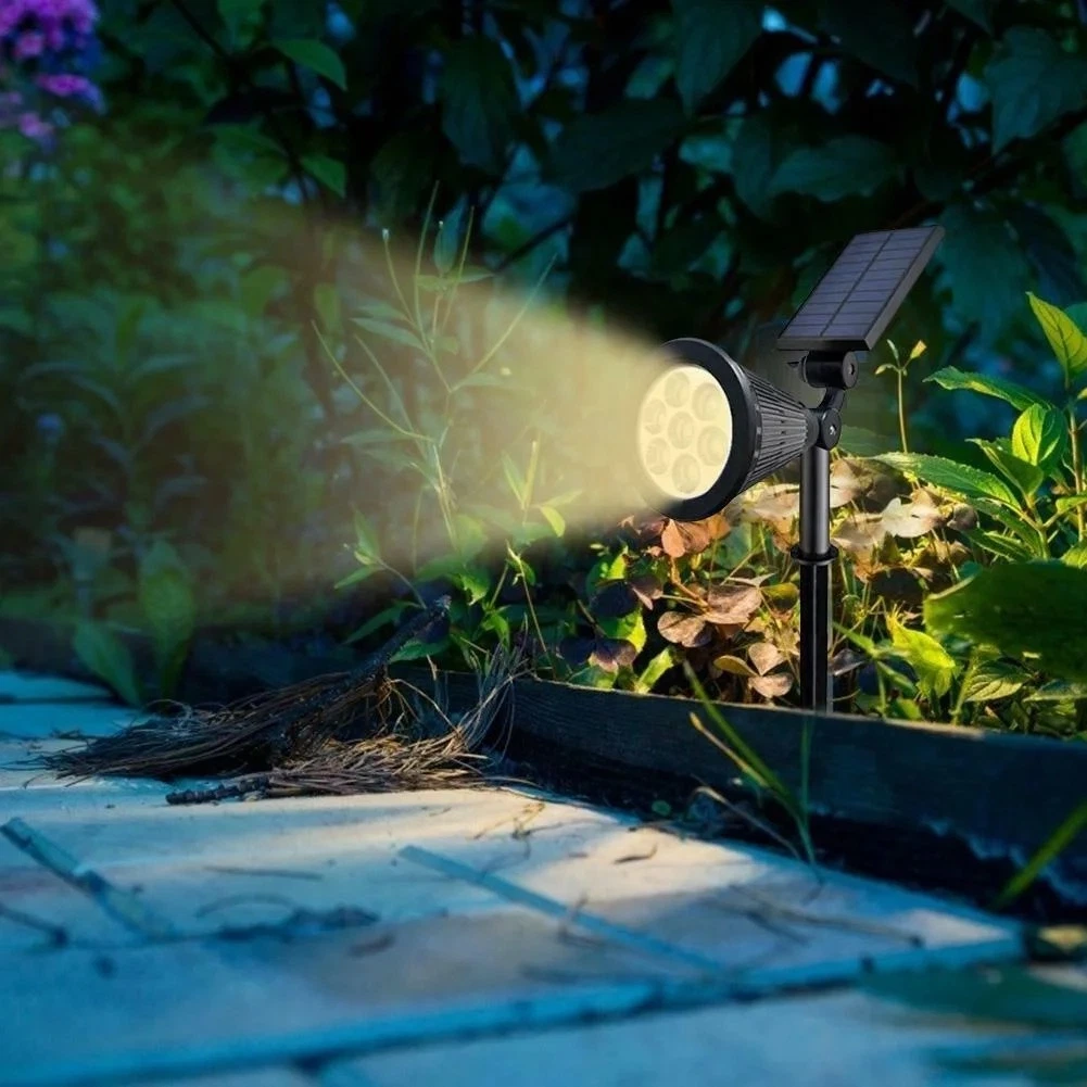 Wholesale/Supplier LED Solar Spotlight Waterproof Outdoor Garden Solar Lawn Lights Factory Supply Solar Spot Lamp