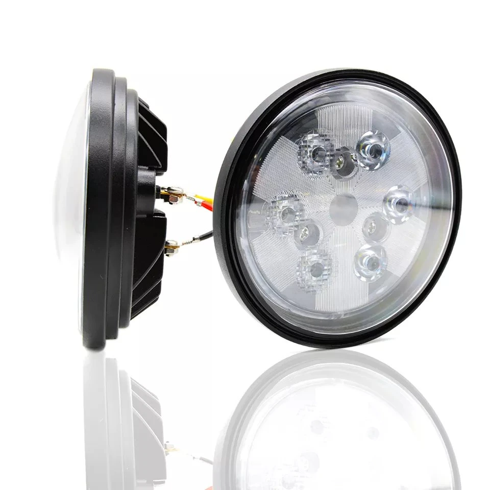 Fast Dispatch CE RoHS Certified Aluminum High/Low Beam 12V 24V Round 18W LED Work Light