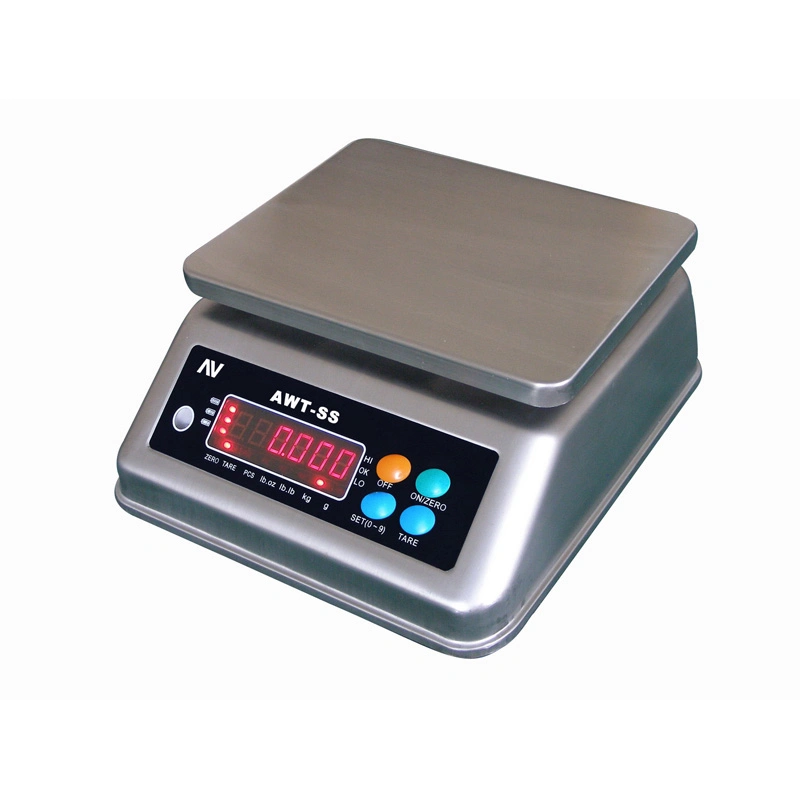 Stainless Steel Waterproof Weighing Scale (AWT-SS)