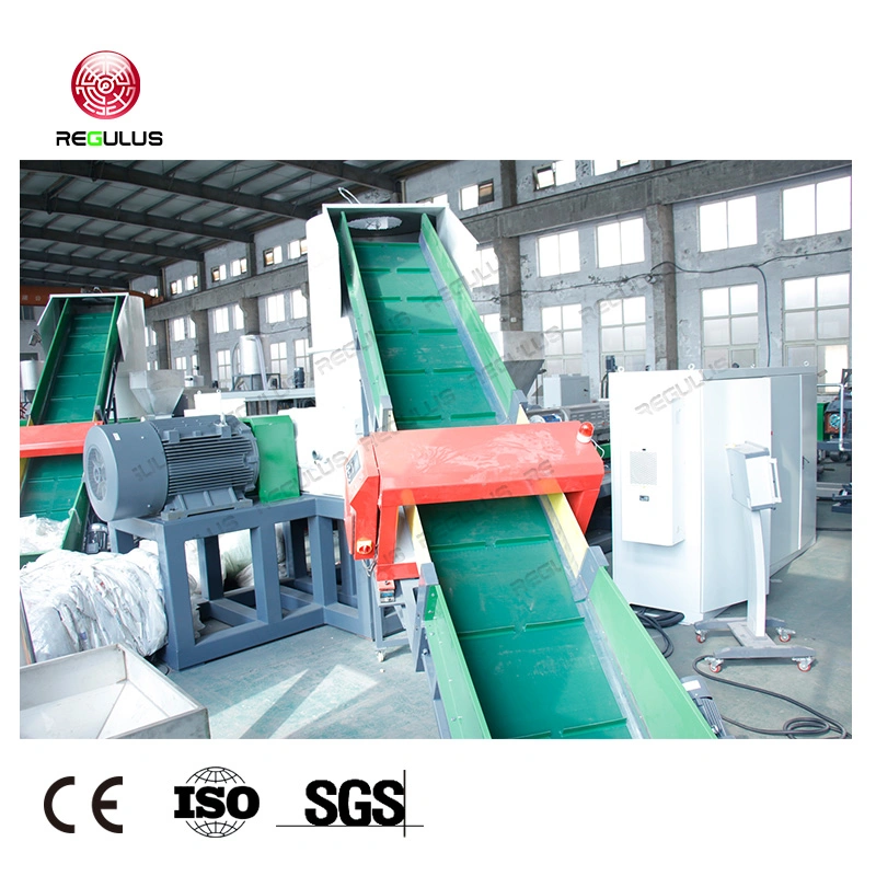 3-in-1 Plastic HDPE Pellet Granulating Double-Stage Water-Ring Cutter Compactor Pelletizing Machine