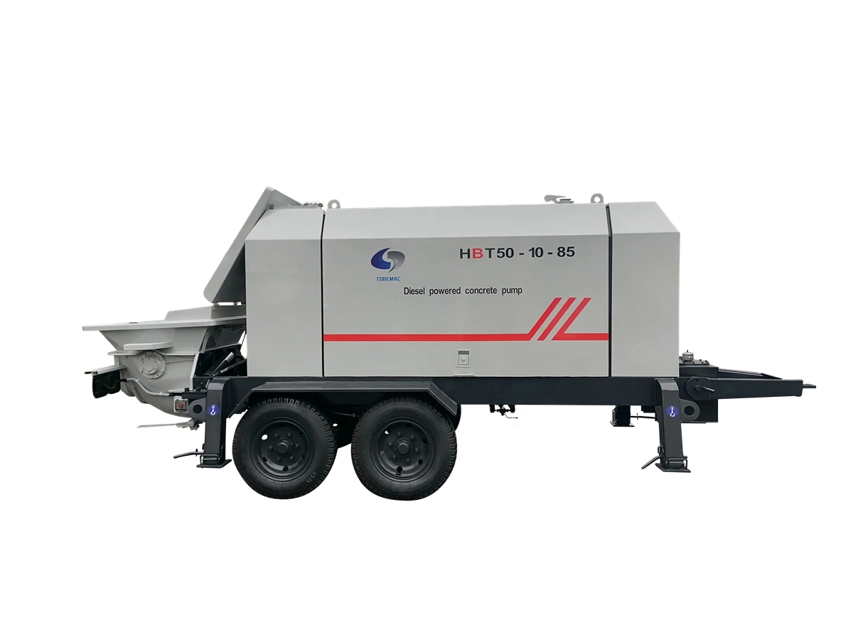 Rippa High Quality Concrete Line Pump Small Mini Trailer Stationary Concrete Pump Truck Mixer Concrete Pump