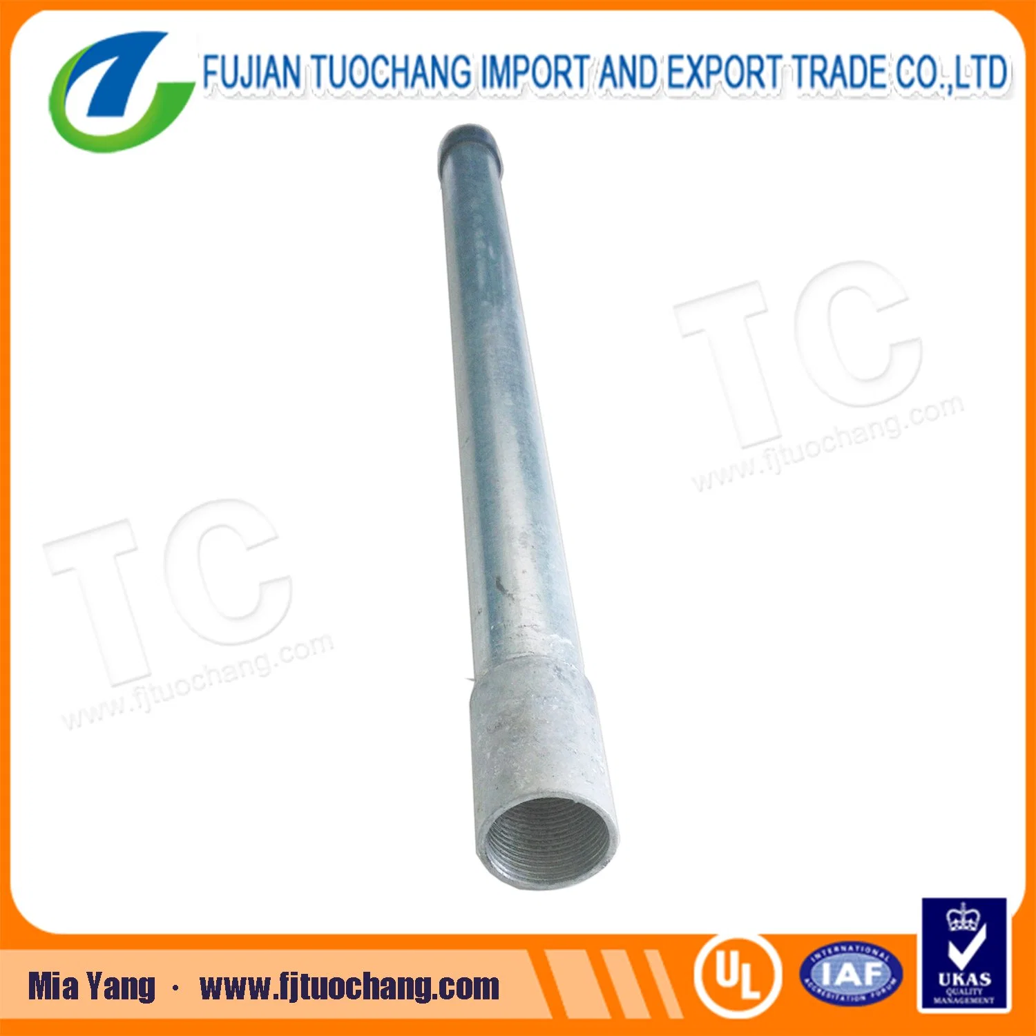 BS4568 1387 Galvanized Gi Conduit for Cable Wiring