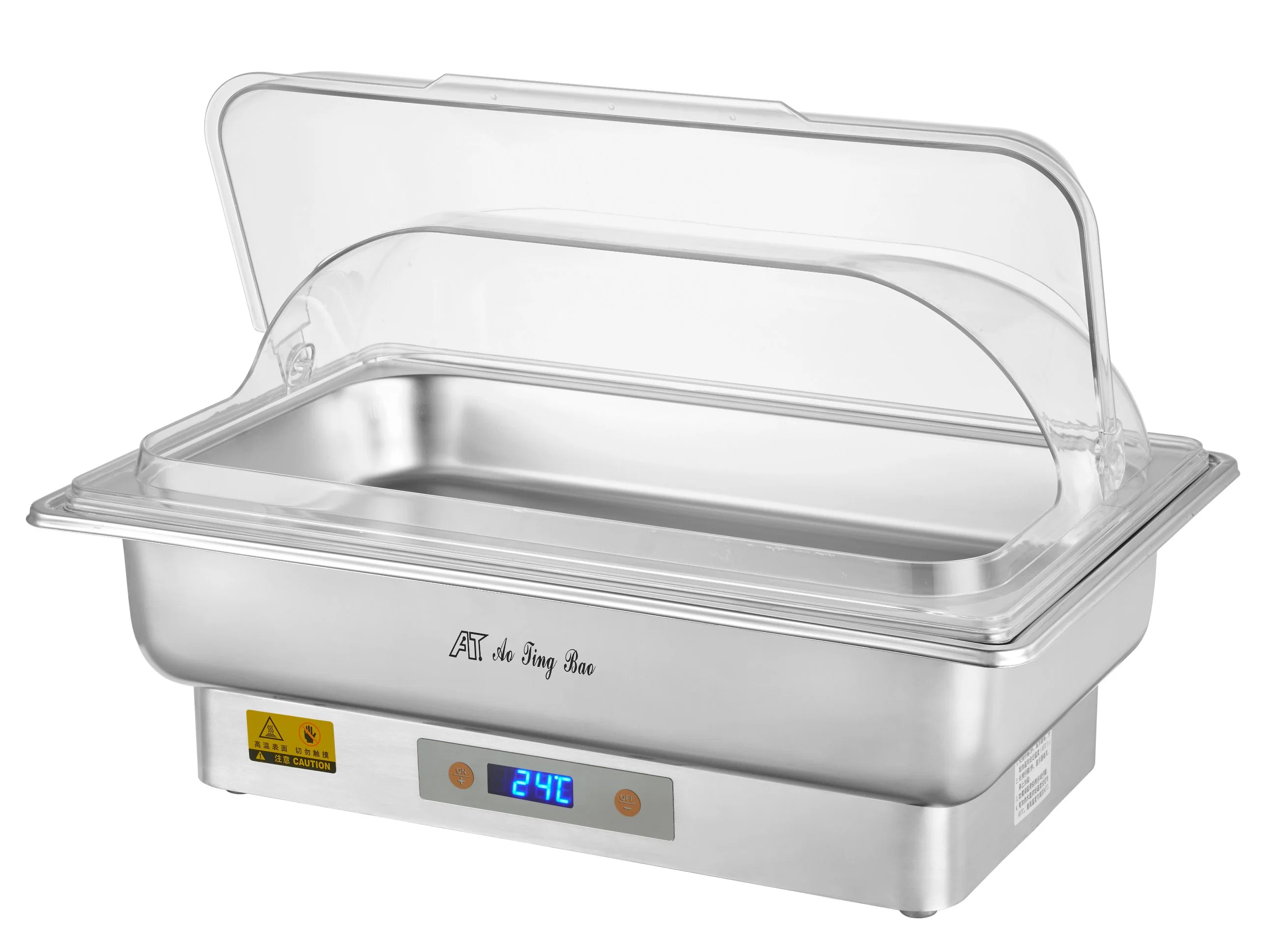 acier inoxydable Electric Visual luxe cuisinière à manger Buffet hydraulique poêle plat d'agression de la Soupe plus chaude Vapeur Ustensiles de cuisine Matériel de cuisine