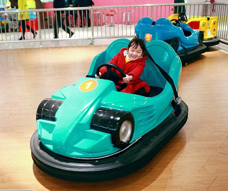 Double Ground Net Bumper Car Parent Child Play Electric Bumper Car Children's Playground Electric Amusement Equipment