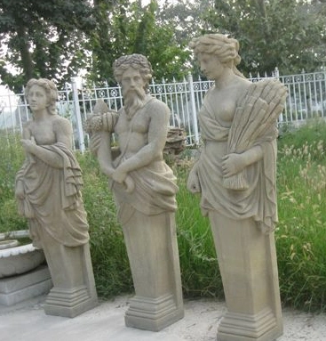 Deus em mármore Escultura Estátua da mitologia grega deusa caracteres estátua de mármore Jardim decoração (SYMS-1032)