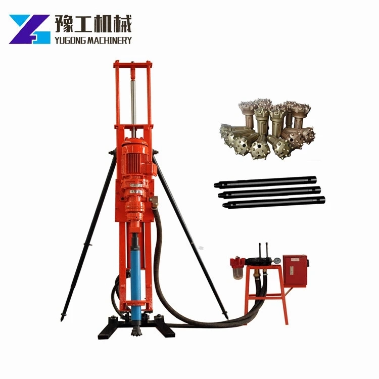 Portable Electric Rock Drill Rig Equipment