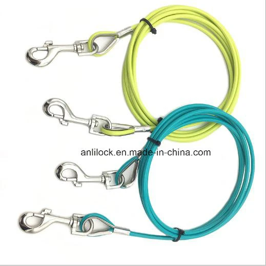 Pet Dog Safety Rope, Steel Cable, PC Lock Cable, Pet Safety Rope, Lapte Lock Cable, Al-2005