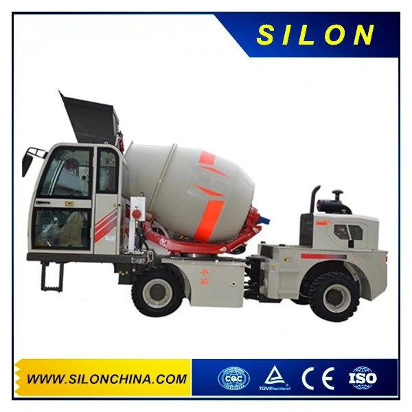 1.2m3 Auto Self Loading Concrete Mixer Truck with PLC Weighing System (Cummins Engine Optional)