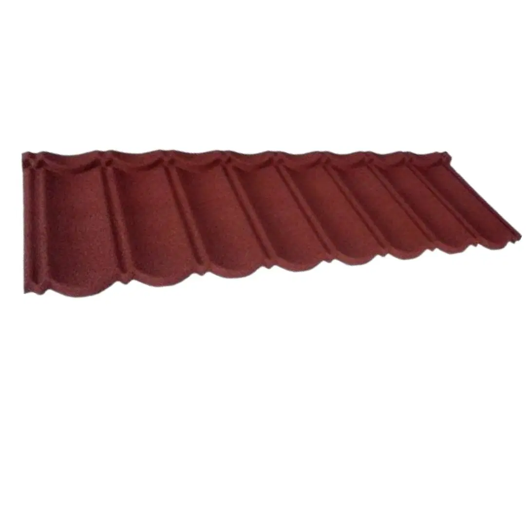 Bond Style Aluminum Zinc Purple Late Material Color Roofing Tiles Italian Painted Metal Clay Roofing Sheets