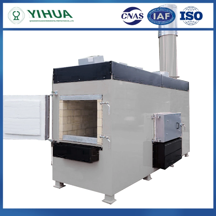 High Performance Yh 50kg/H Cremation Machine Animal Carcass Garbage Waste Treatment Pet Incinerator