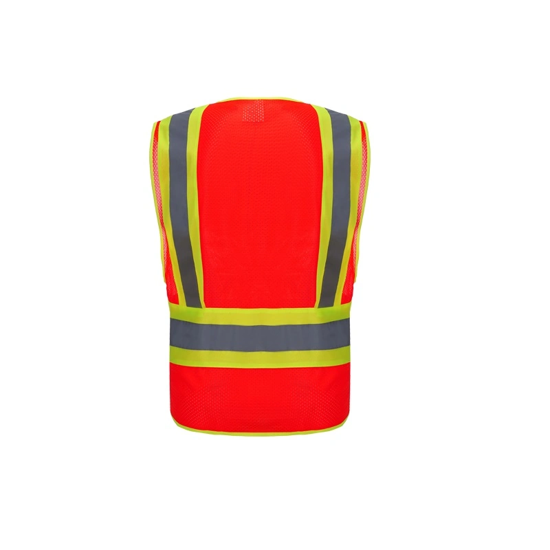 Security Safety Vest Reflective Protective Construction Uniform Work Wear