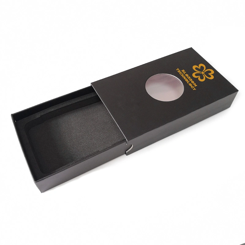 350g Art Paper Sliding Small Drawer Box Custom Packaging Box for Vape