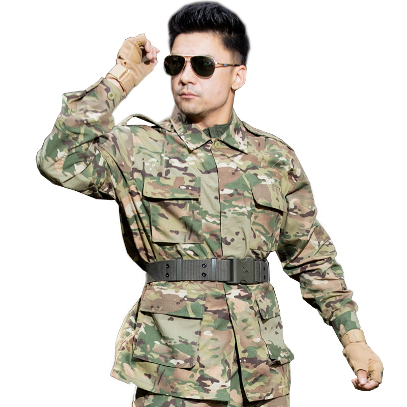 Cp Camo Color Outdoor Sports Combat Uniform Rip-Stop Clothes