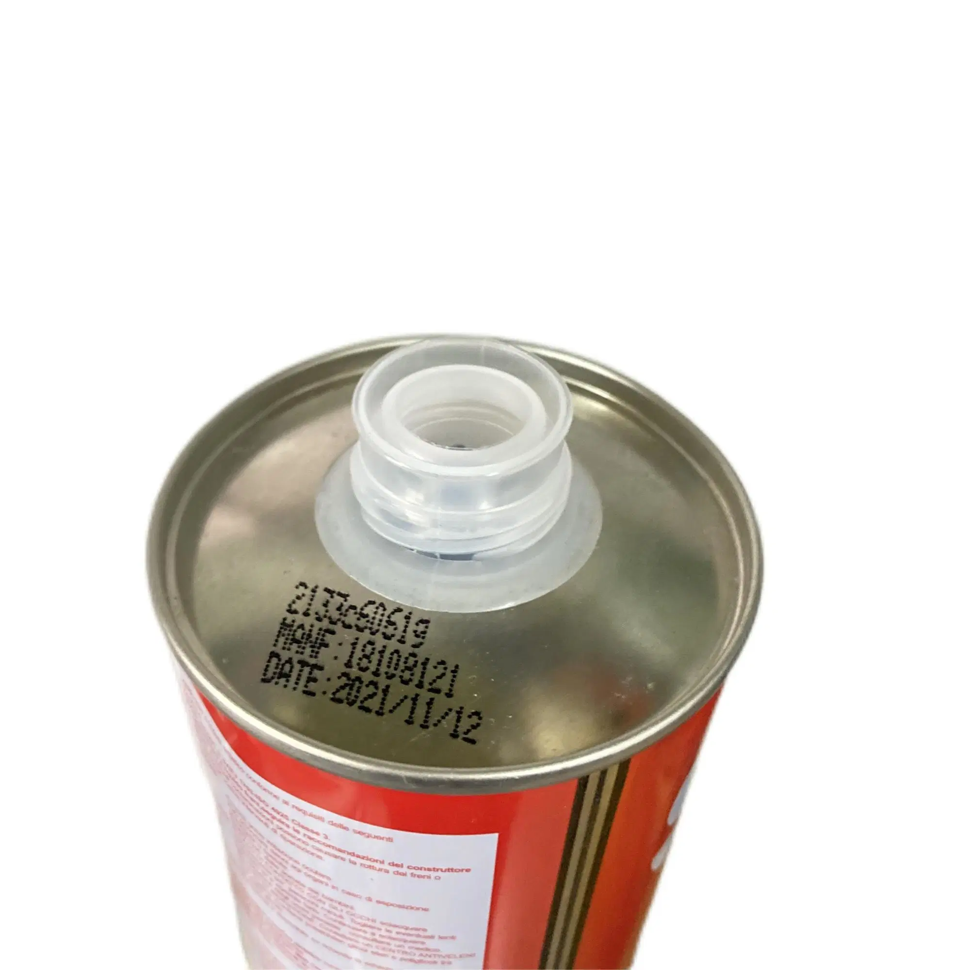 Brake Fluid DOT3 485ml 16/17cm Synthetic Iron Can Brake Oil for Motorcycle and Automobile