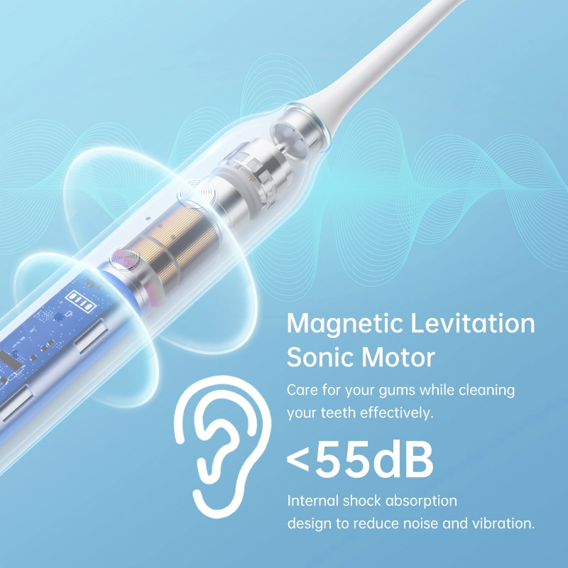 La Ronda de adultos Mayorista/Proveedor cepillo de dientes eléctrico automático de ultrasonidos Sonic electrónica inteligente OEM Cepillo de dientes eléctrico de 2022.