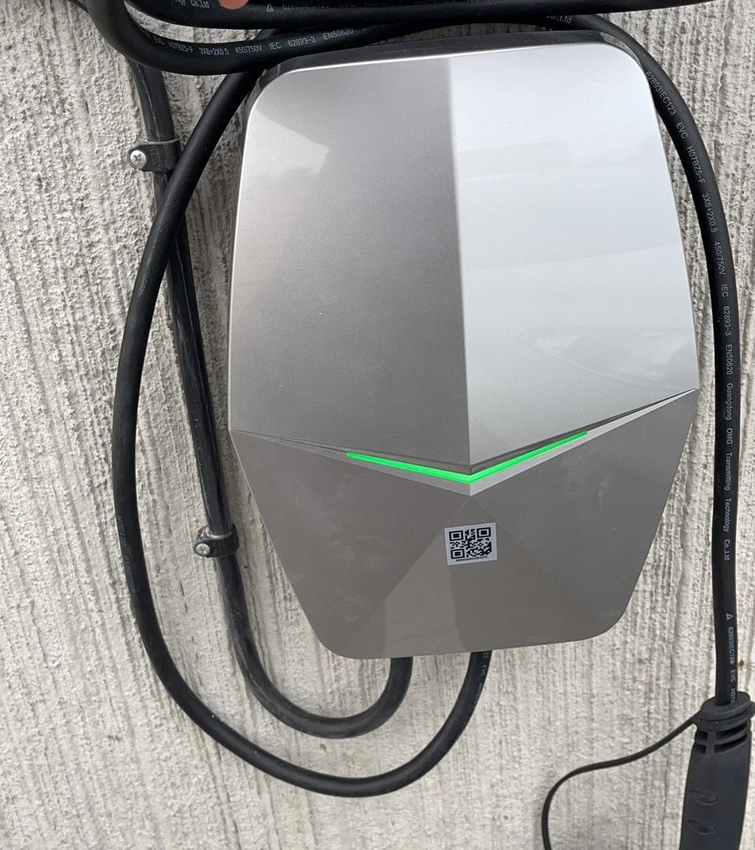 Chargeur de voiture électrique Zhidatech AC EV pour le chargement de la boîte murale de véhicule électrique Station 32A 220 V avec IEC 62196