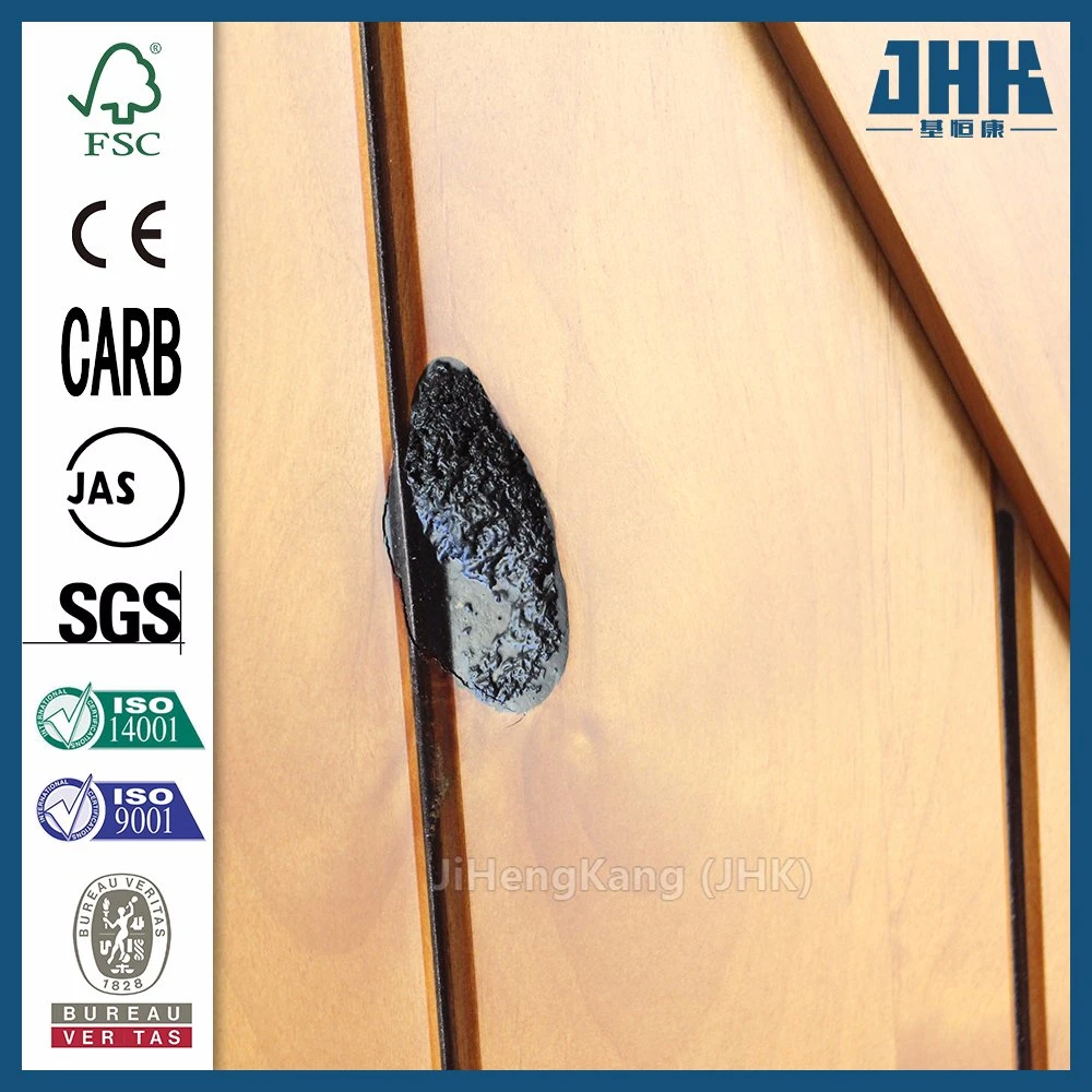 Jhk Hollow Core Interior Wooden UPVC Paint Shaker Door