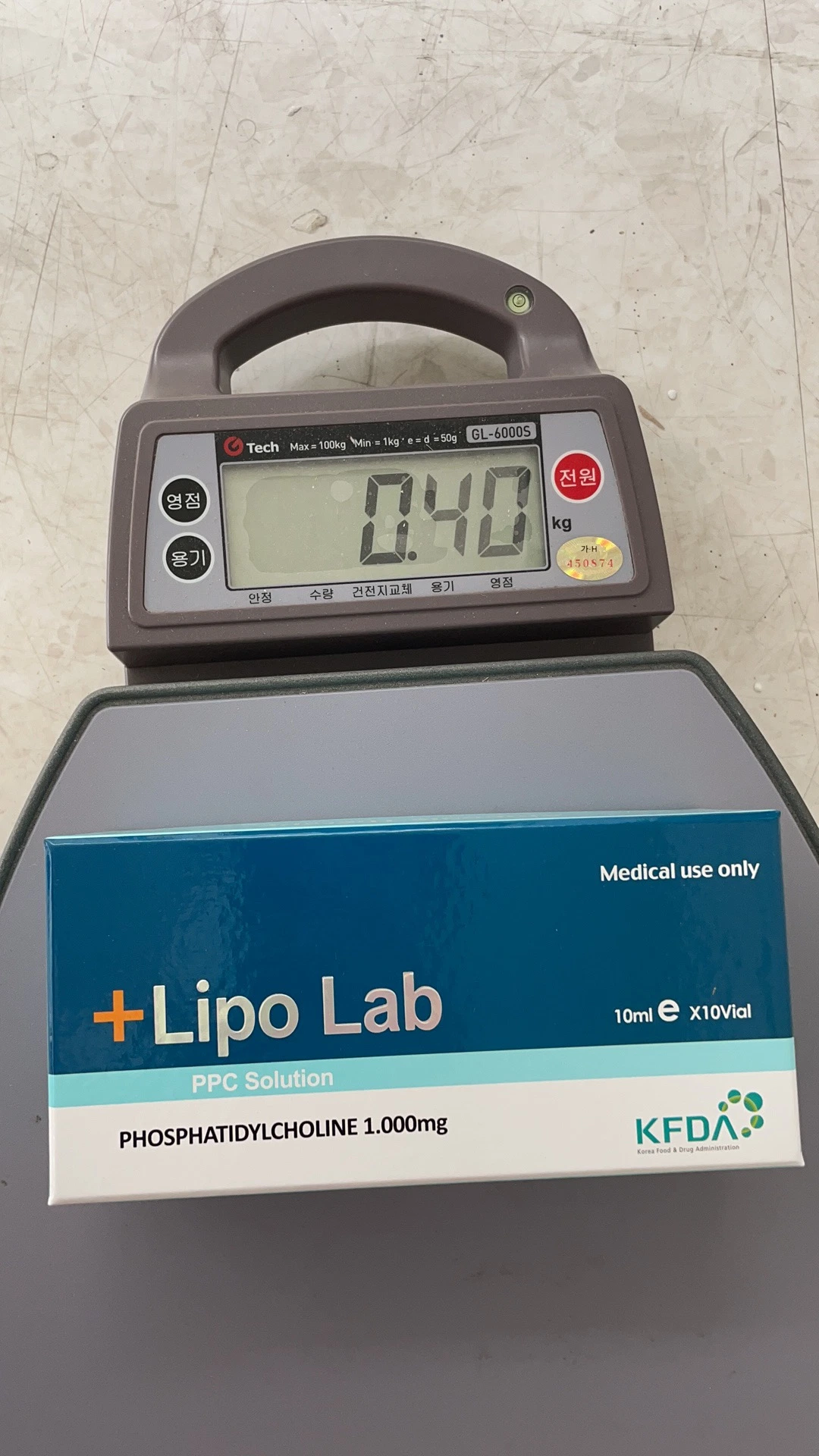 Coréia LipoLab Kabelline Saxend um fosfatidilcolina Ppc lipólise injeção lipolíticos LiPo Lab perda de peso injeção de calagem elevada qualidade gordura solúvel Produtos