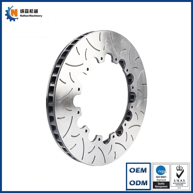 China Mayorista de fábrica OEM ODM Auto Parts Diseño personalizado de ranurado de rotores de freno, Disco de freno