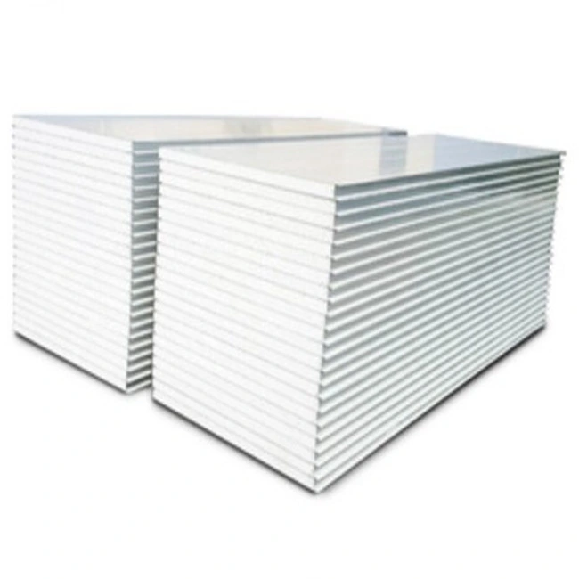 Industrial EPS/PU/PIR/Rockwool Sandwich Panel for Steel Structure Building