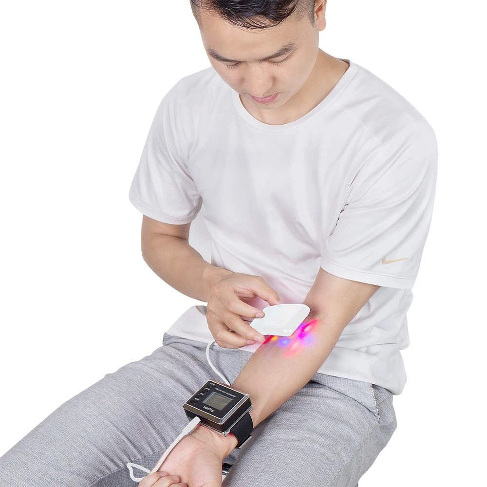 Acupuncture Laser Therapy Medical Wrist Watch for High Blood Sugar Treat