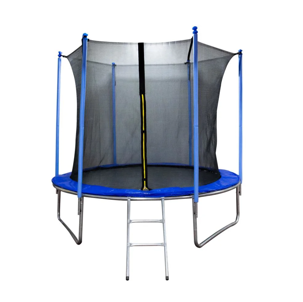 6FT/8FT/10FT/12FT/14FT Trampoline de conditionnement physique dans le bon exercice en plein air de grande taille Jump Trampoline avec filet de sécurité