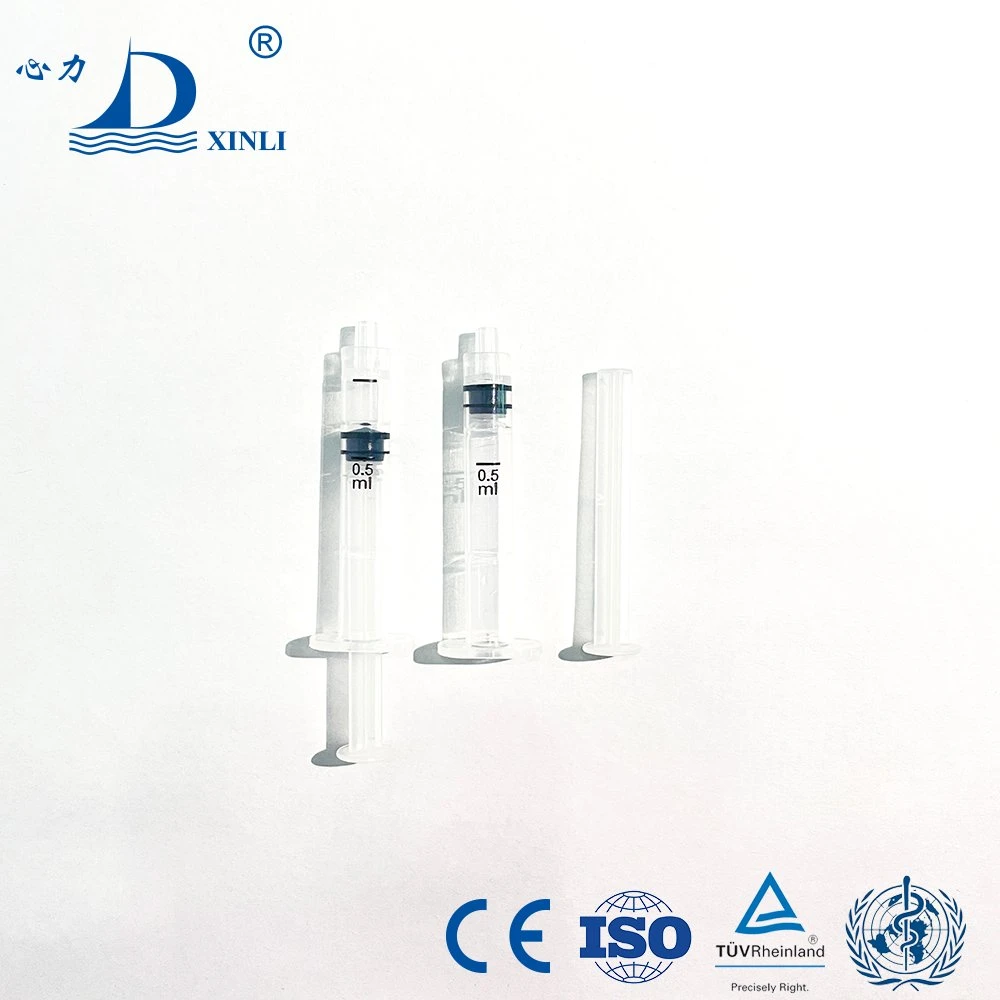 Who Pqs & CE & ISO Approved Disposable Medical Sterile Injection Ad Syringe 3 Parts Auto Destruct Auto Disable Syringe with Needle