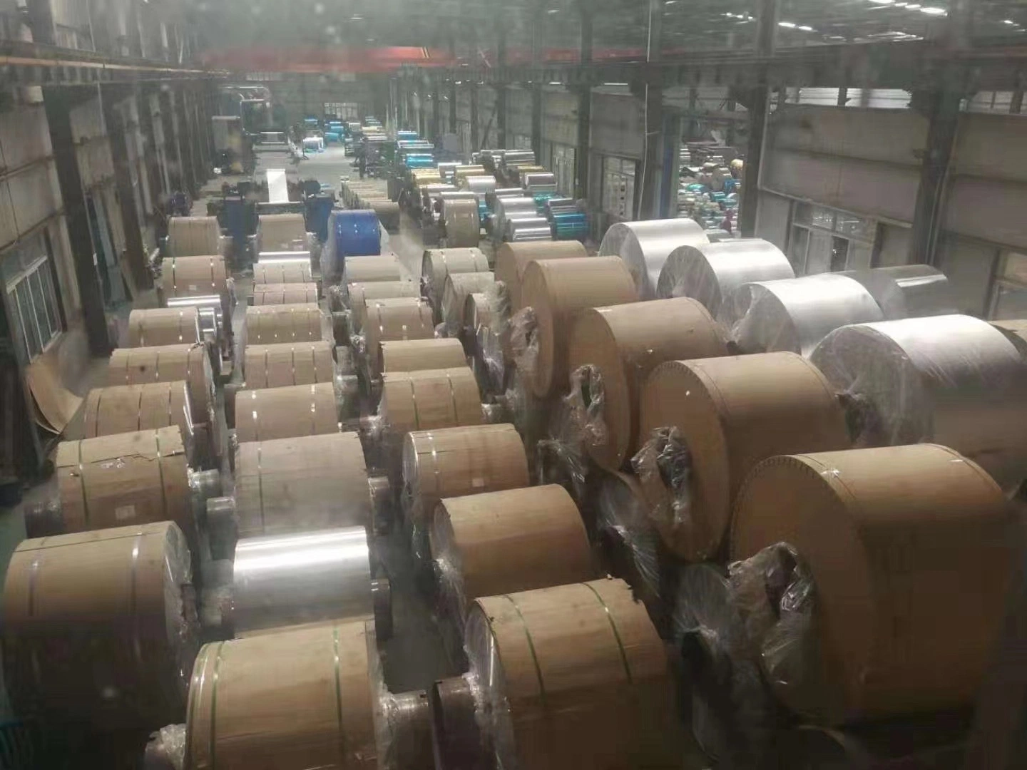 Factory 1100/1030b/3102/8011 Aluminium Foil Aluminum Coil for High Effiency Heat Exchangers