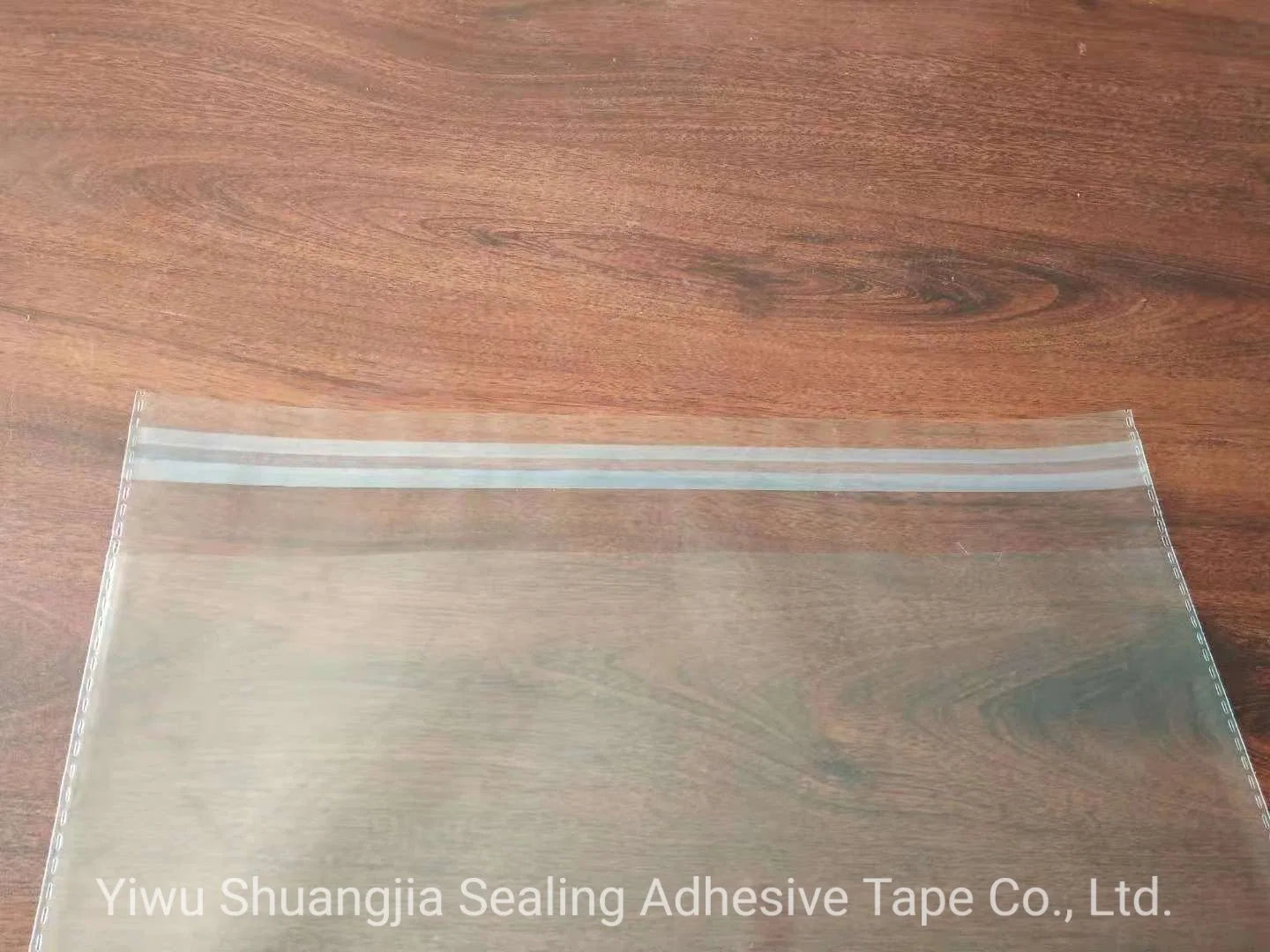 15mm *10000m HDPE Double Sided Adhesive Resealable Sealing Tape, Glue at Middle