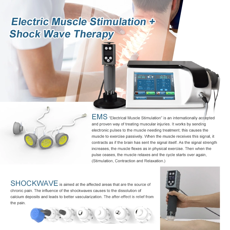 جهاز العلاج بالموجات الصدمة الطبية Eswt Machine Physitheray