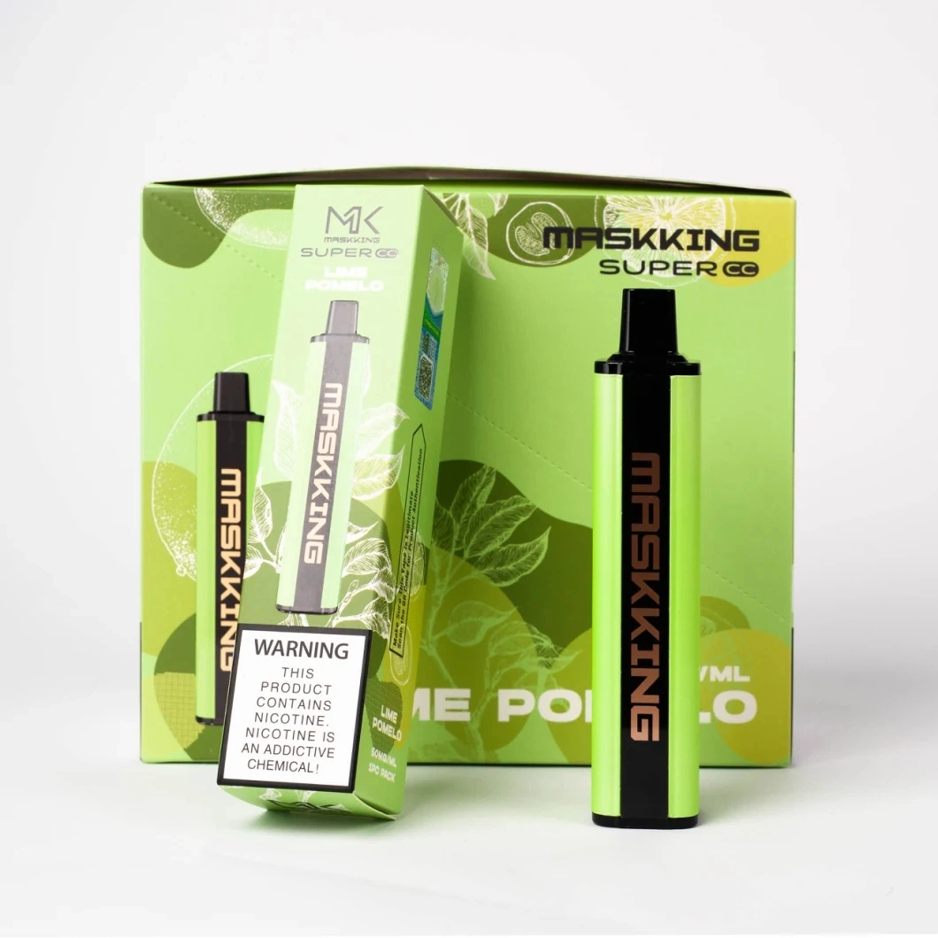 2023 Maskking Nuevo producto Super Cc Vape desechables ajuste vertical de la bobina de malla