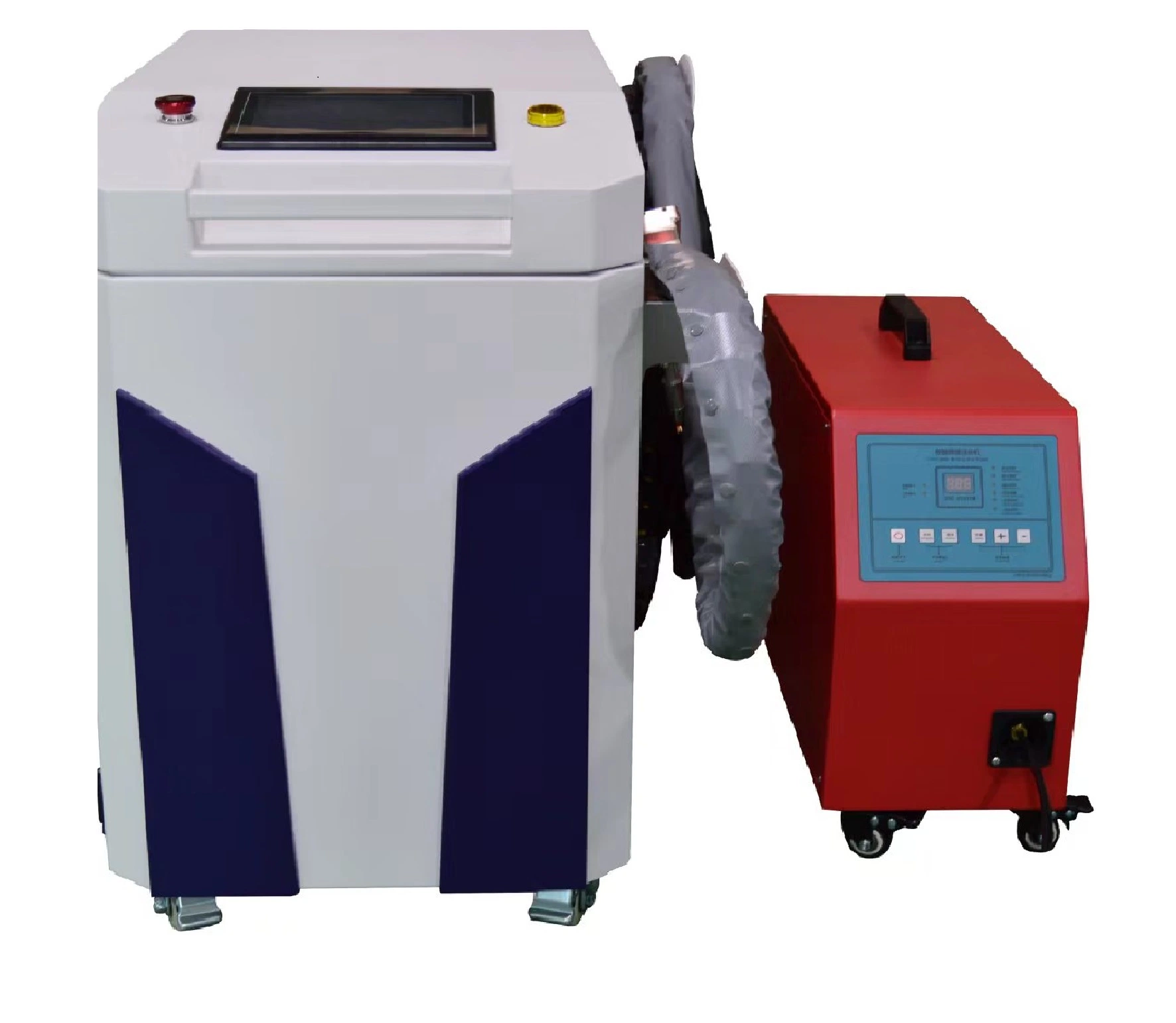 High-Power Hand-Held Laser Derusting Machine Industrial Steel Structure Paint, Oil and Oxidation Layer Cleaning Machine