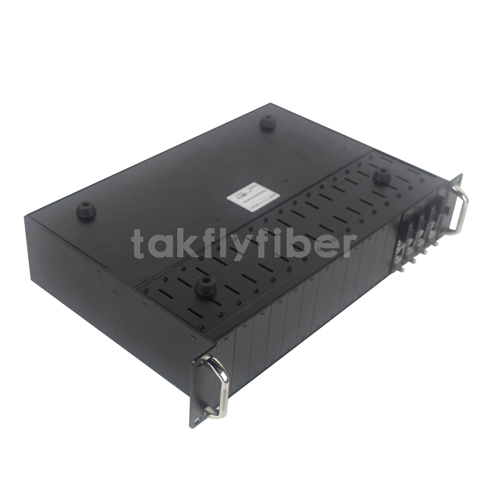 Alloy 14 Slots Fiber Media Converter Chassis Rack