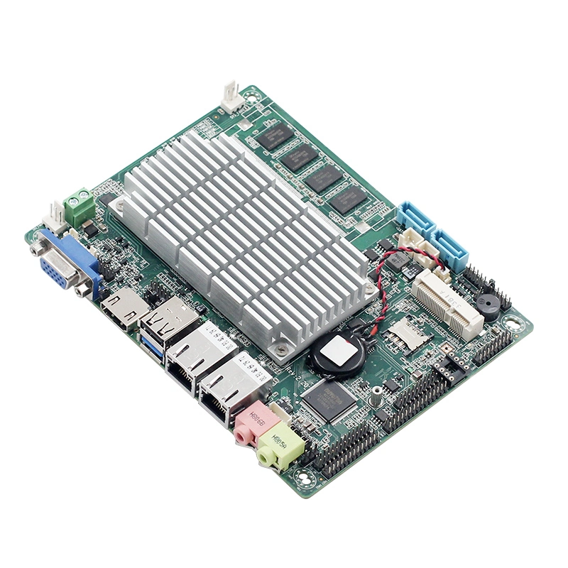 Venda por grosso de 3,5 polegadas Tel 4 Atom Baytrail J1900/ N2806 /J1800 Motherboard Industrial com 2 LAN 6Com para registrar a máquina